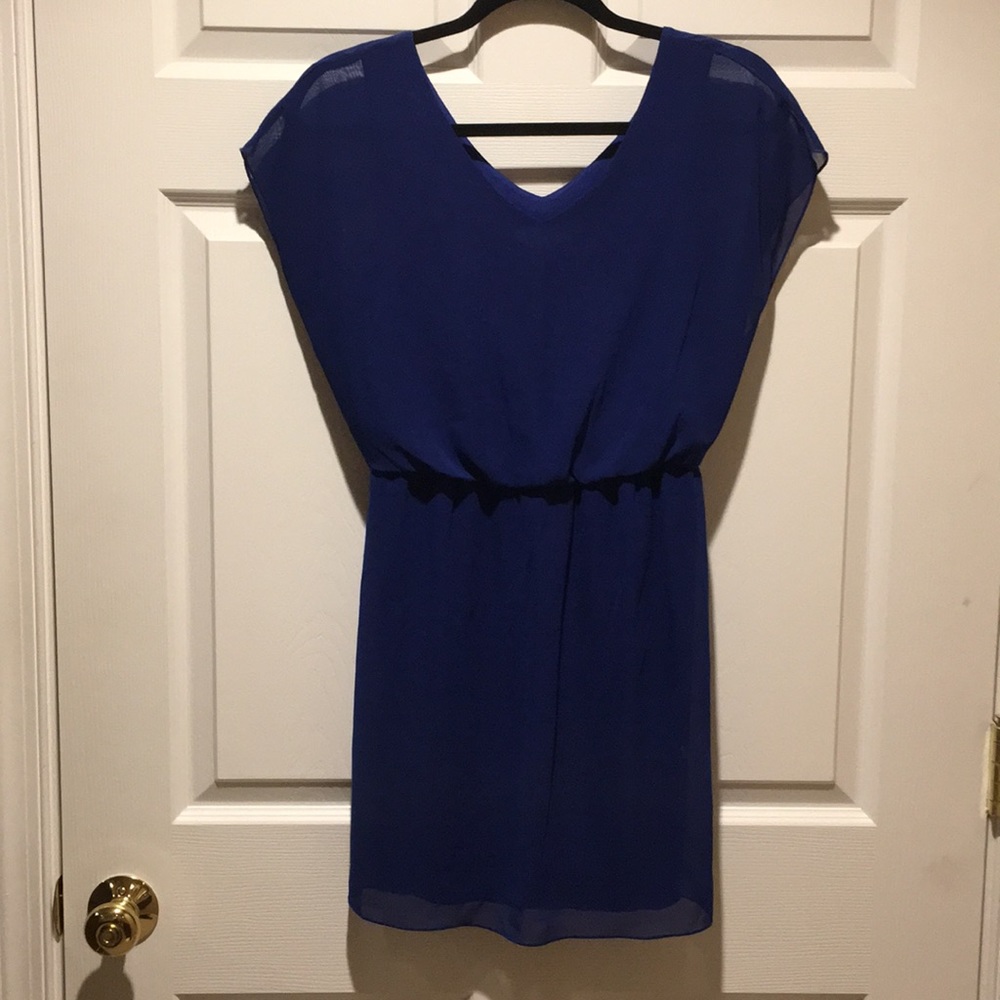 Dark Electric Blue Dress